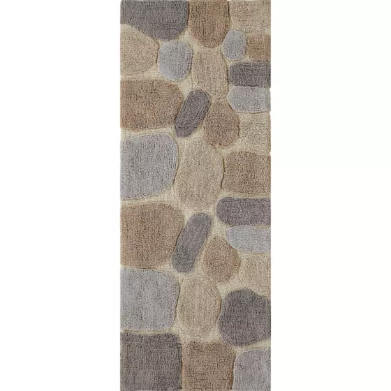 Chesapeake Pebbles Cotton Non-Skid 24''x60'' Bath Runner - primary