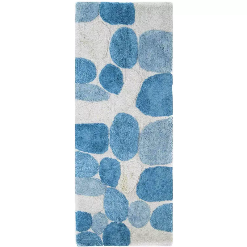 Chesapeake Pebbles Cotton Non-Skid 24''x60'' Bath Runner, alternative image