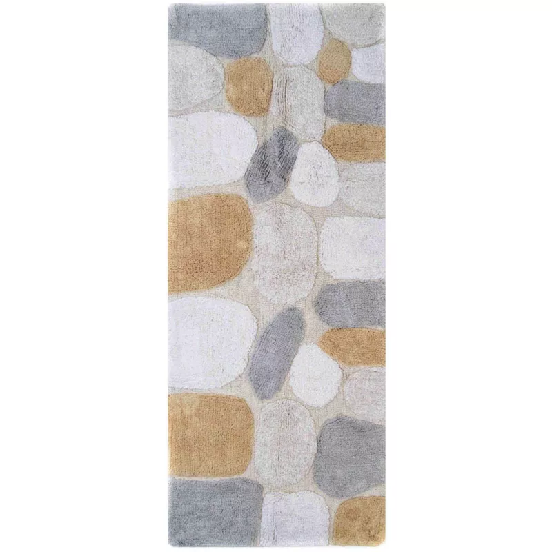 Chesapeake Pebbles Cotton Non-Skid 24''x60'' Bath Runner, alternative image