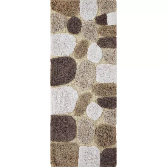 Chesapeake Pebbles Cotton Non-Skid 24''x60'' Bath Runner - primary