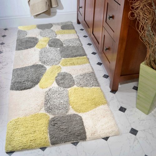  Lands' End Supima Non-Skid Bath Rug Ivory Rug-Medium No Sz :  Home & Kitchen