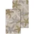 Chesapeake Ariel Star Pattern Cotton Anti Skid 2 Piece Bath Rug Set, alternative image