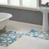 Chesapeake Ariel Star Pattern Cotton Anti Skid 2 Piece Bath Rug Set, alternative image