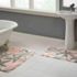 Chesapeake Ariel Star Pattern Cotton Anti Skid 2 Piece Bath Rug Set, alternative image