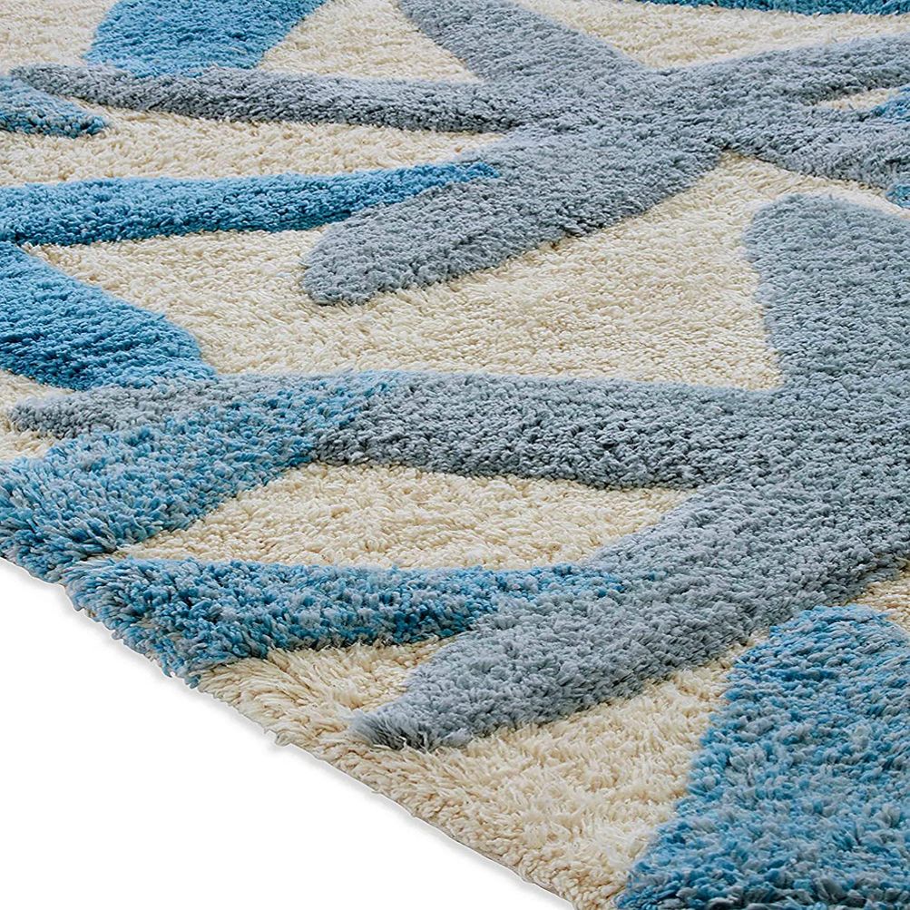 Lytle Rectangle 100% Cotton Animal Print 2 Piece Bath Rug Set Rosecliff Heights Color: Aqua