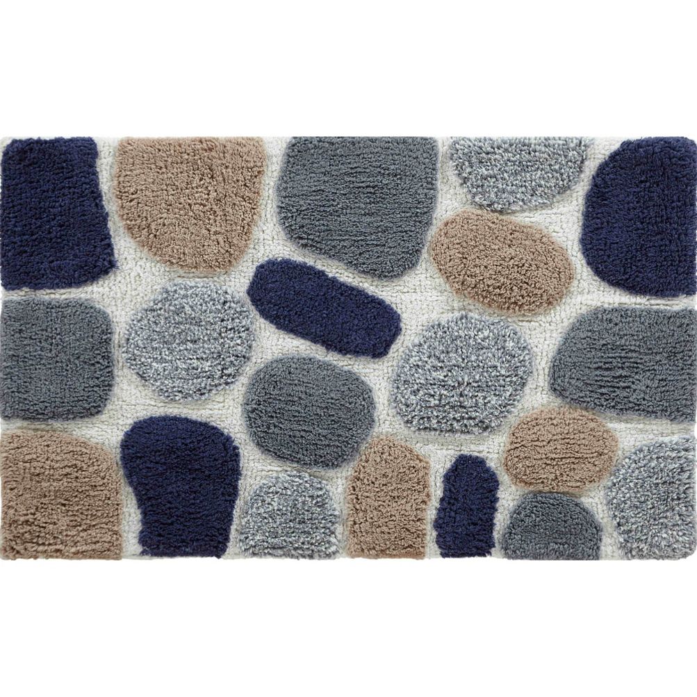 Chesapeake Pebbles Cotton Non-Skid 20''x32'' Bath Rug - Set