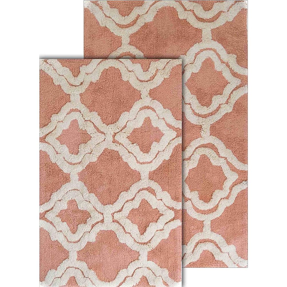 Chesapeake Oval Tub Mat Ivory (17x24)