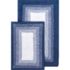 Chesapeake Whitney Ombre 2 Piece Reversible Cotton Bath Rug Set, alternative image