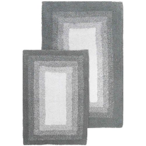 Lands' End Supima Cotton Non-skid Bath Rug, Grey, 23X39 - Yahoo Shopping