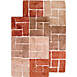 Chesapeake Berkeley Brick Pattern Cotton Anti Skid 2 Piece Bath Rug Set, alternative image