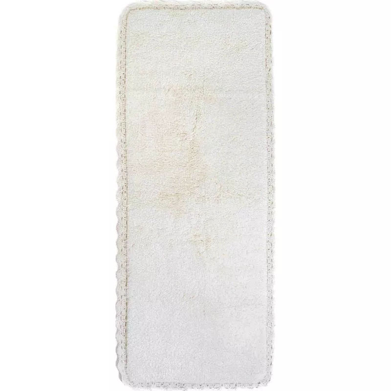 Chesapeake Crochet Cotton Anti Skid Bath Runner, alternative image