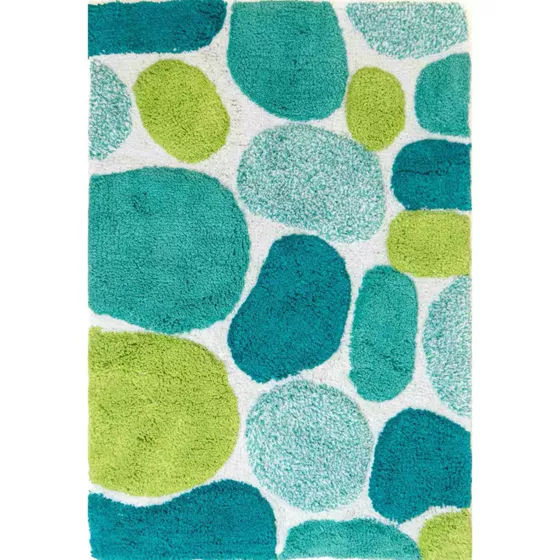 Chesapeake Pebbles Cotton Non-Skid 24''x36'' Bath Runner - primary