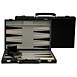 WE Games Backgammon Set with Black Leatherette Case, alternative image
