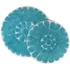 Chesapeake Bursting Flower Cotton Anti Skid 2 Piece Round Bath Rug Set, alternative image