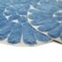 Chesapeake Bursting Flower Cotton Anti Skid 2 Piece Round Bath Rug Set, alternative image
