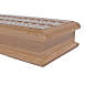 WE Games Oak Wood Cribbage Board Game Set, alternative image