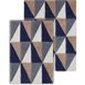 Chesapeake Angle Geometric Cotton Anti Skid 2 Piece Bath Rug Set, alternative image