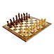 WE Games Traditional Staunton Wood Chess Set, alternative image