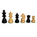 WE Games French Staunton Wood Chess and Checkers Set, alternative image