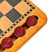 WE Games Solid Wood Checkers Set, alternative image