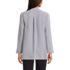 Women's Long Sleeve Vneck Crepe Tunic, Back