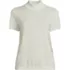Women's Plus Size Cotton Modal Half Sleeve Mock Neck Pullover Sweater, Front