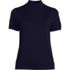Women's Cotton Modal Half Sleeve Mock Neck Pullover Sweater, Front