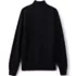 Unisex Cotton Modal Quarter Zip Sweater, Back