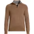 School Uniform Unisex Cotton Modal Quarter Zip Sweater, Front