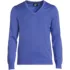 Unisex Big Cotton Modal V-neck Pullover Sweater, Front