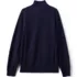 Unisex Big Cotton Modal Full Zip Sweater Jacket, Back