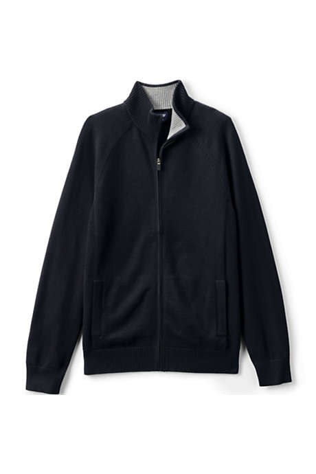 Unisex Cotton Modal Full Zip Sweater Jacket