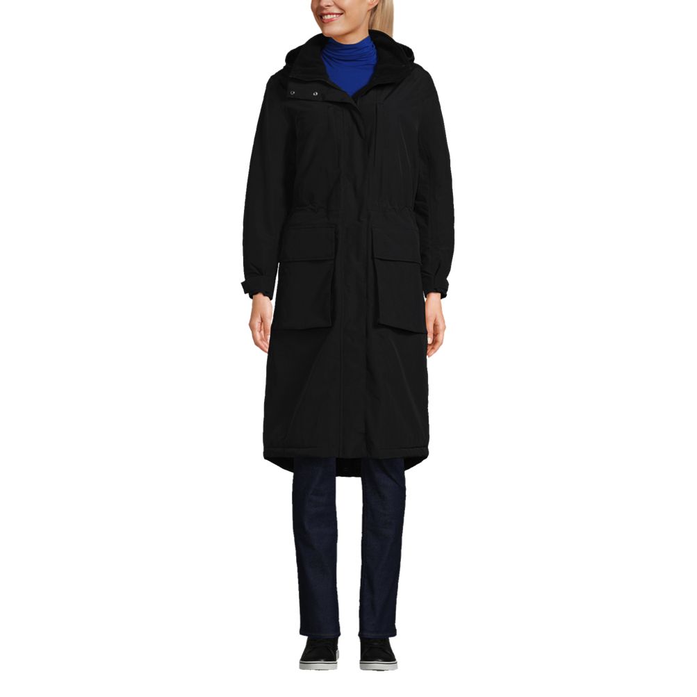 Lands end women's 3 cheap in 1 long squall coat