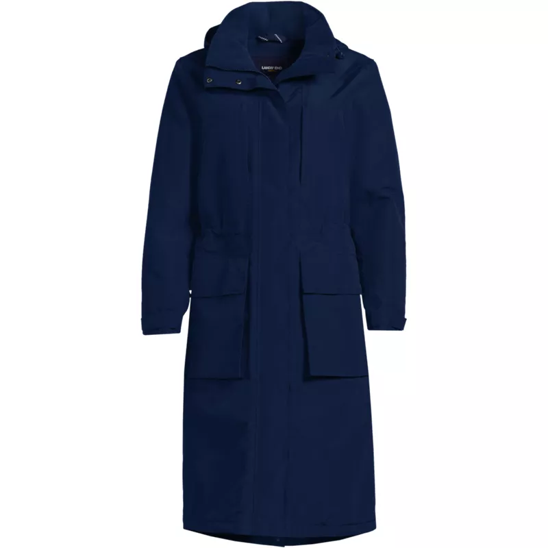 Women's Plus Size Squall Waterproof Insulated Winter Stadium Maxi Coat, Front