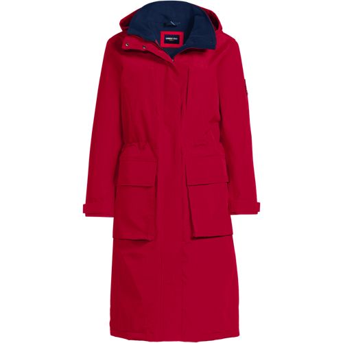 Lands end long store womens coat