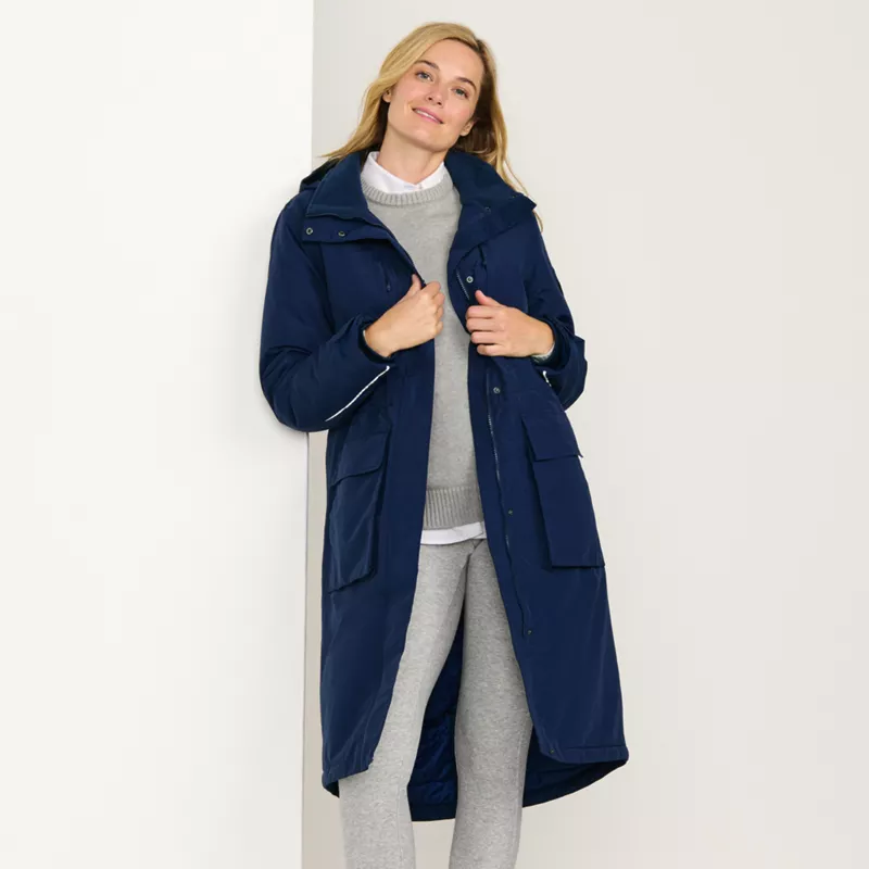 Women's Squall Waterproof Insulated Winter Stadium Maxi Coat, alternative image