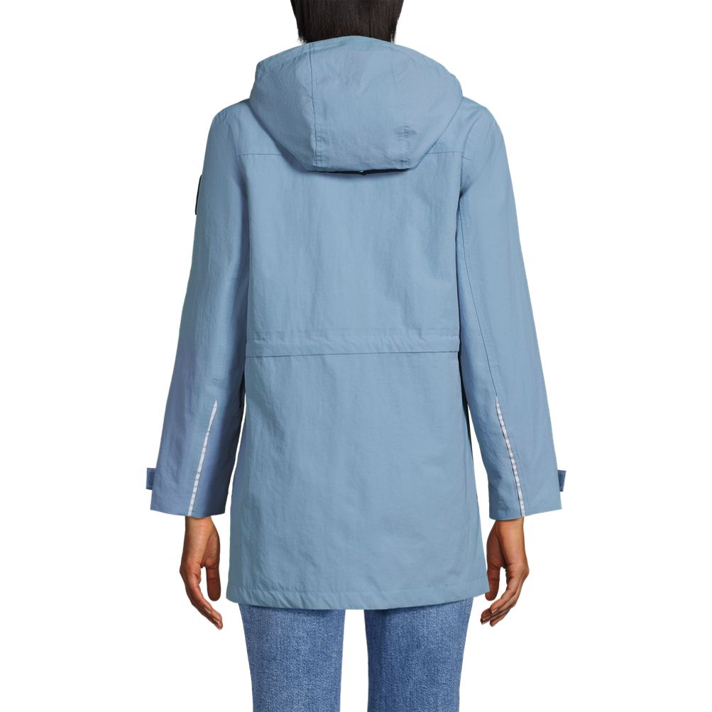 Dakota microfiber long raincoat with removable liner best sale