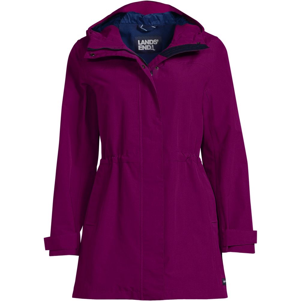 Mckinley women s nicky top long rain jacket