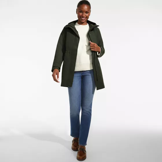 Women's Squall Hooded Waterproof Raincoat - primary