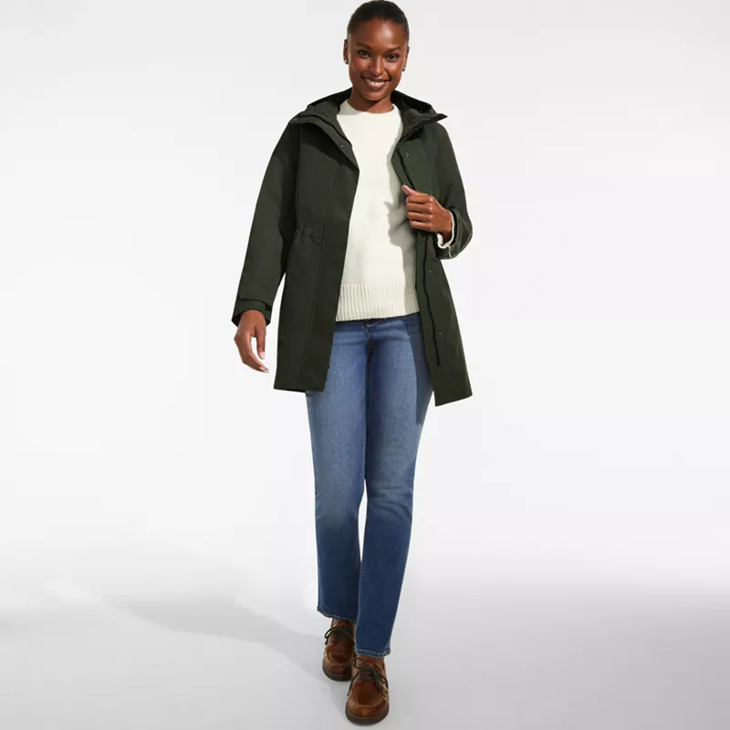 Women's Squall Hooded Waterproof Raincoat, alternative image