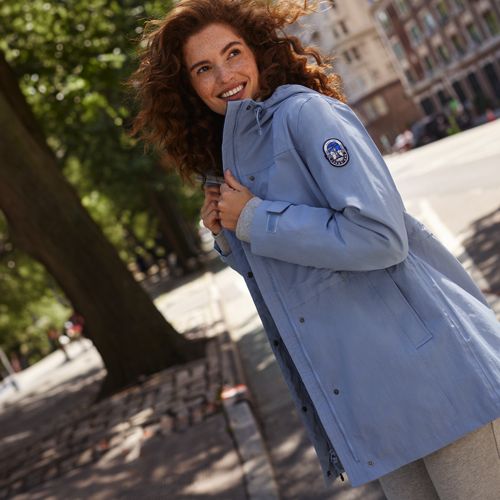 Women's Squall Hooded Waterproof Raincoat, alternative image