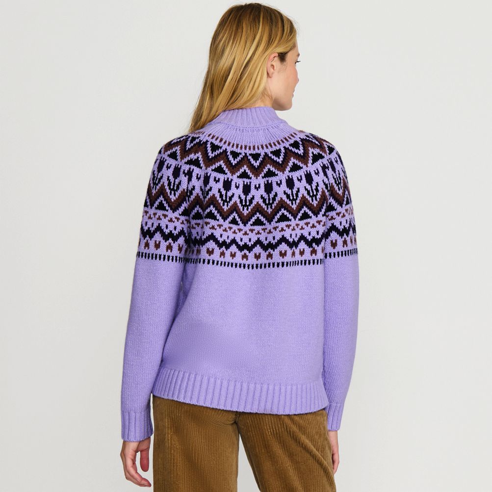 Fair isle sweater women's plus best sale