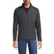 Unisex Grid Fleece Quarter Zip Pullover Jacket, alternative image