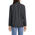 Unisex Grid Fleece Quarter Zip Pullover Jacket, Back