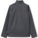 Unisex Grid Fleece Quarter Zip Pullover Jacket, Back