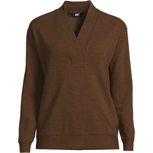 Lands end outlet shawl collar cardigan