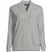 Women's Long Sleeve Ottoman Shawl Collar Pullover, Front