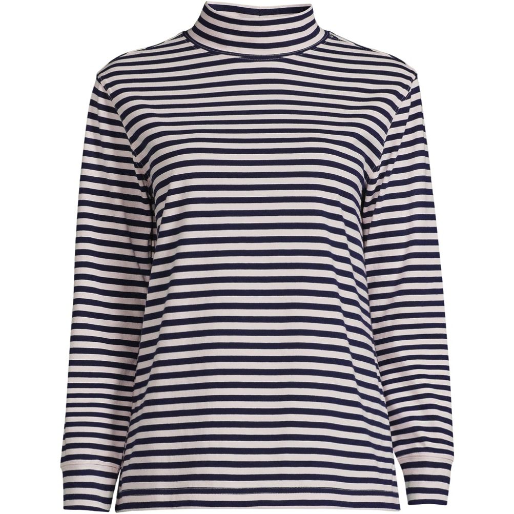 Women's Long Sleeve Super T Mock | Lands' End