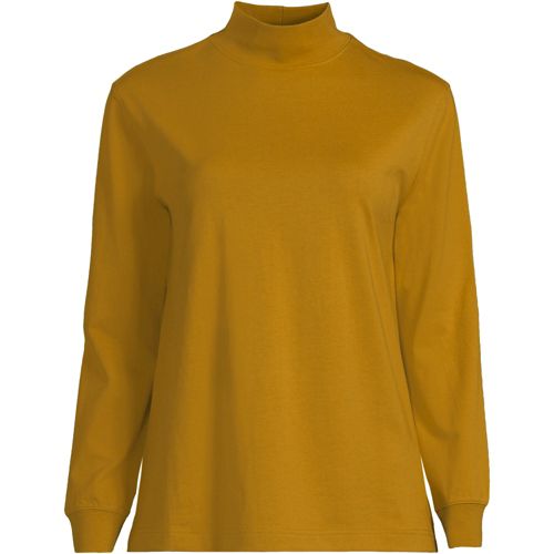 Yellow on sale mock turtleneck