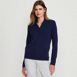 Women's Cashmere Shawl Neck Sweater, Front